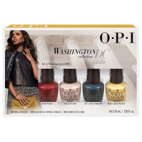 La palette de couleurs pour les vernis à ongles opi est très large et les vernis sèchent. OPI KIT MINI 4 VERNIS - Delorme