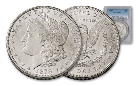 1878 S Morgan Silver Dollar Ngcpcgs Ms63