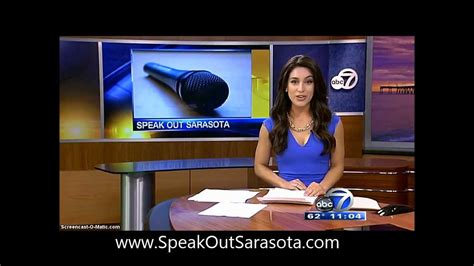 Abc 7 Live Coverage Of Speakout Sarasota 392014 Youtube