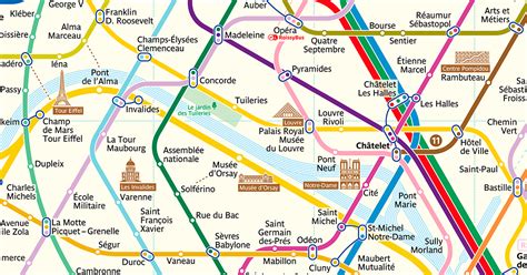The New Paris Metro Map Paris Metro Map Metro Map Paris Metro