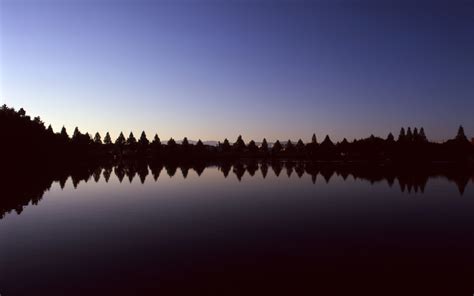 Wallpaper Sunlight Trees Landscape Sunset Lake Water Nature