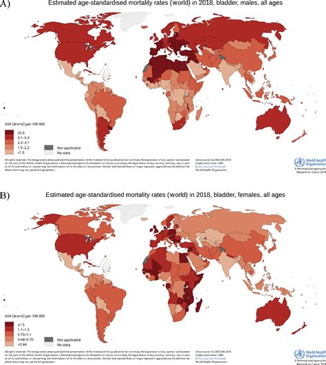 Global Trends Of Bladder Cancer Incidence And Mortality And Their
