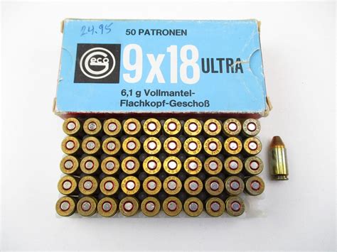 Geco 9x18 Ultra Ammo Switzers Auction And Appraisal Service