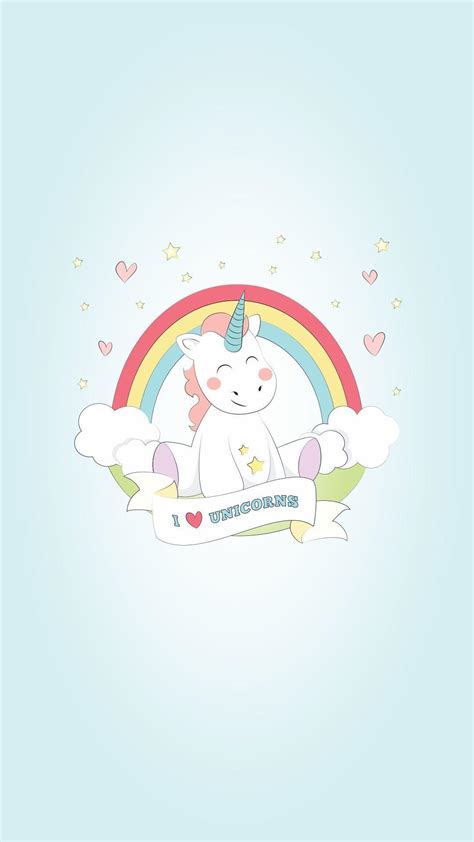 Download the background for free. Kawaii Unicorn Wallpapers - Wallpaper Cave