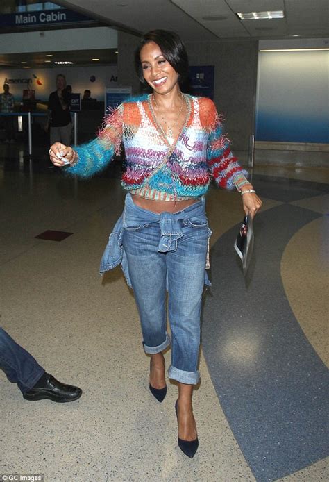 Jada Pinkett Smith Jets Into Lax After Good Morning America Appearance
