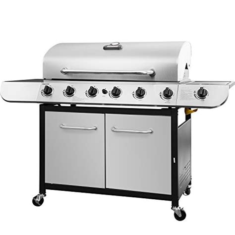 Royal Gourmet Sg6002 Cabinet Propane Gas Grill With Side Burner 71000