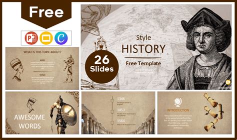 Powerpoint Templates History