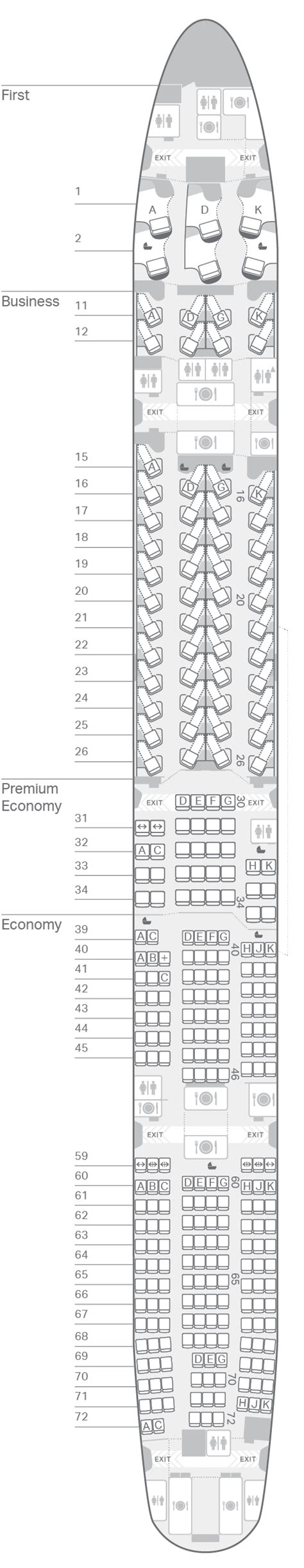 Boeing Seat Layout