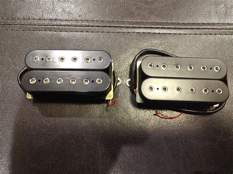 Dimarzio D Activator Humbucker Pickup Set Black Reverb