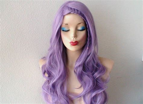Pastel Wig Lavender Wig Pastel Light Purple Long By Kekeshop