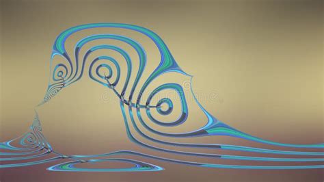 Abstract Background With Futuristic Ornaments Stock Image Image Of