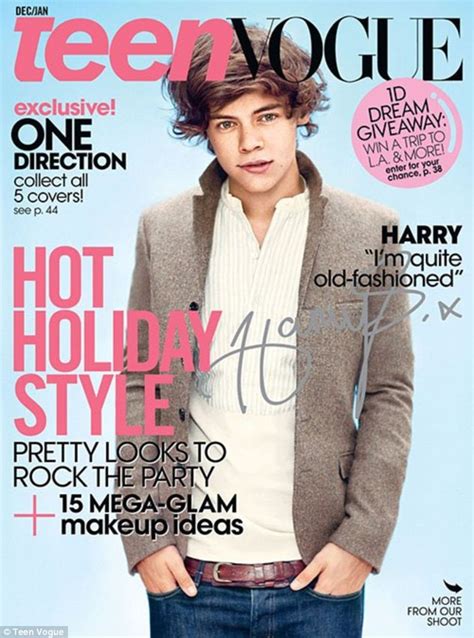 One Direction Smarten Up To Pose For Individual Teen Vogue Covers