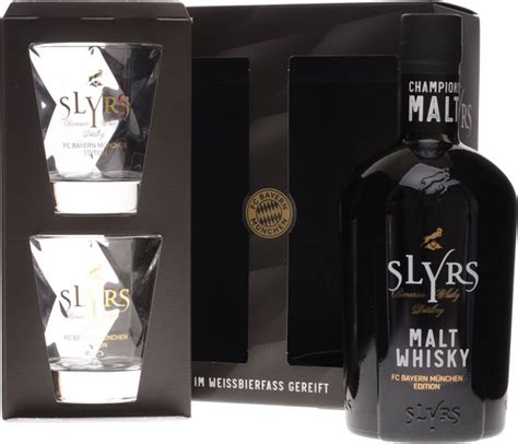 Slyrs Champions Malt Whisky FC Bayern München Edition