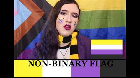 Makeup Tutorial Non Binary Flag Youtube