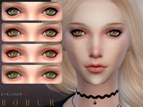 The Sims Resource Bobur Eyeliner 12