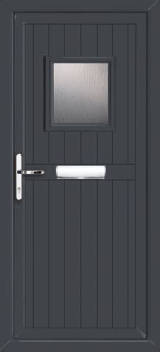 Anthracite Grey Upvc Front Door