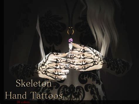 Hand Tattoos 20 Colors Found In Tsr Category Sims 4 Female Tattoos