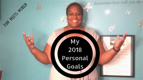 My 2018 Personal Goals Youtube