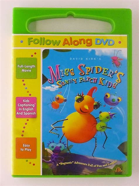 Follow Along Dvd Miss Spiders Sunny Patch Kids Dvd 2003 H0321