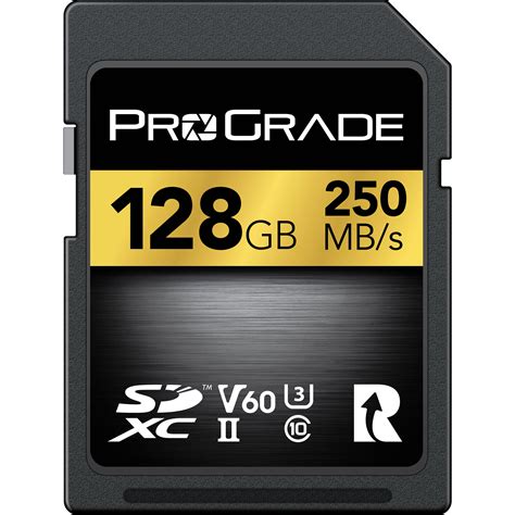 Prograde Digital 128gb Uhs Ii Sdxc Memory Card Pgsd128gbkbh Bandh