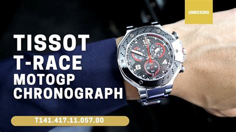 tissot t race motogp chronograph limited edition t141 417 11 057 00 youtube