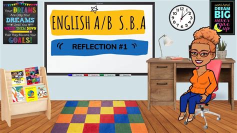 Csec English Sba Reflection 1 How To Approach Reflection 1 Sample