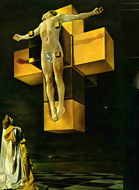 Salvador Dali Corpus Hypercubus Public Domain Images