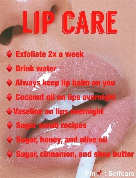 Lip Care In 2021 Body Skin Care Routine Lip Care Lip Care Routine