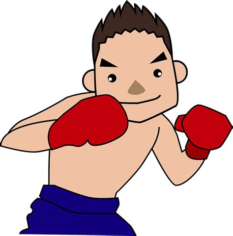 Boxer Cartoon Clip Art