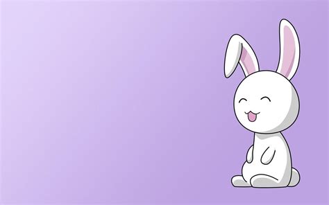 Cute Rabbit Anime Wallpapers Wallpaper Cave
