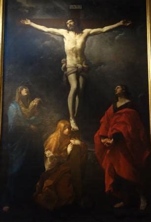 Michelangelo merisi da caravaggio, crucifixion of st. Guido Reni: Crucifixion with Marry, John and Mary ...
