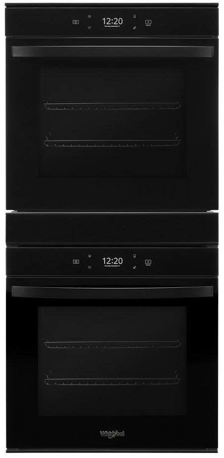 Whirlpool 24 Black Double Electric Wall Oven Lakeside Appliance