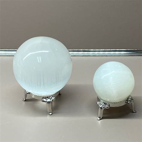 Selenite Sphere Natural Gemstones And Crystals