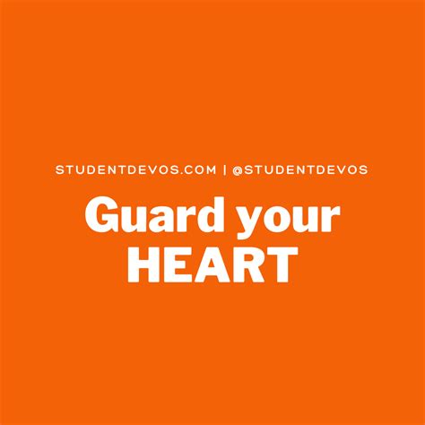 Guard Your Heart Student Devos Youth And Teenage Devotions