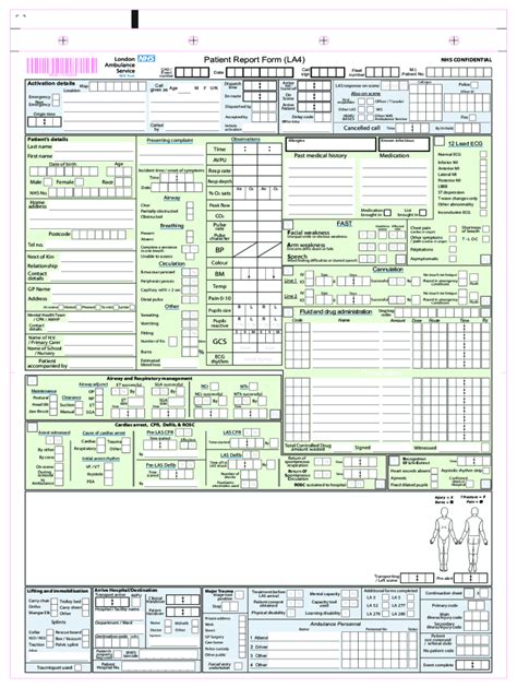 Patient Report Form Ambulance Pdf Fill Out And Sign Online Dochub