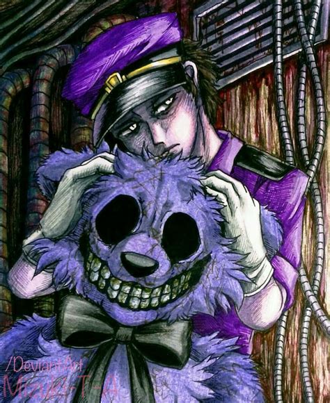 Purple Fnaf By Mizuki T A On Deviantart