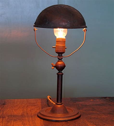 Vintage Copper Desk Lamp Home Lighting California Rediscovered