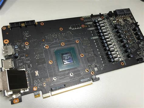 Geforce Gtx 1080 Pcb Referencia Vs Pcb Custom