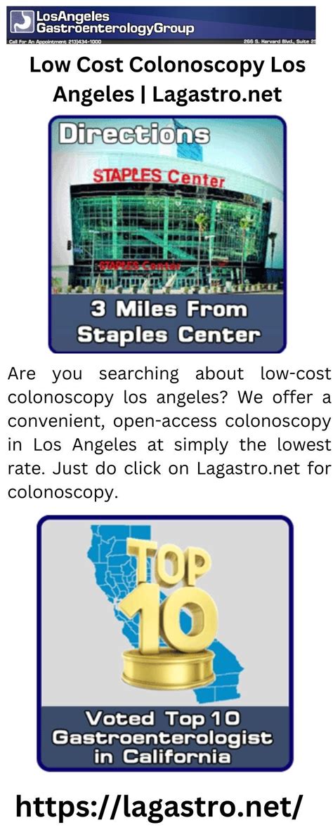 Low Cost Colonoscopy Los Angeles Los Angeles
