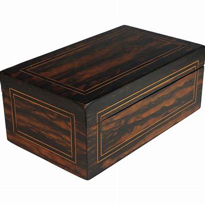 Box Jewelry Wooden Wood Antique Boxes Mens