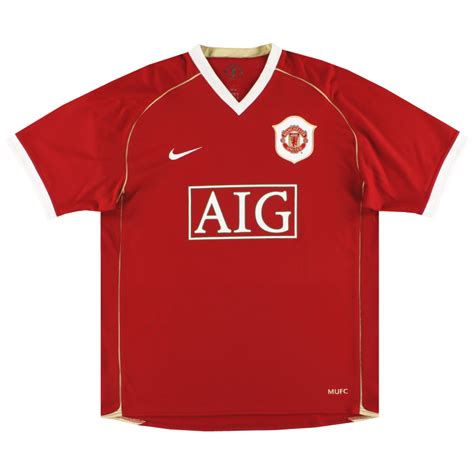 2006 07 Camiseta De Local Nike Del Manchester United L 146814