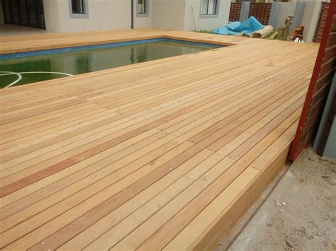 Just Completed A New Pool Deck Cape Decking And Fencing Wooden Decking