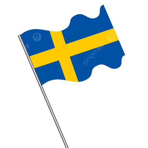 Sweden Flag Vector Art Png Waving Sweden Flag Waving Sweden Flag Png Image For Free Download