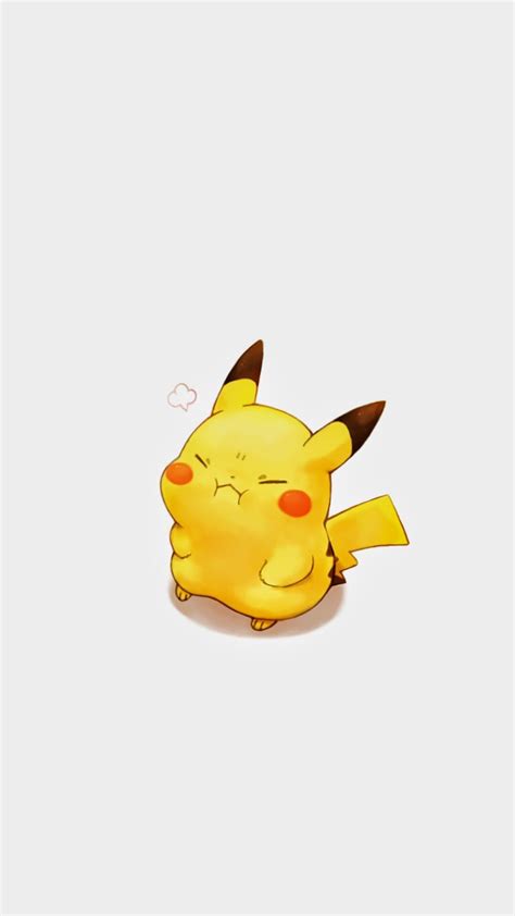 Kawaii Pikachu Wallpaper Download 2160x3840 Wallpaper Pikachu Cute