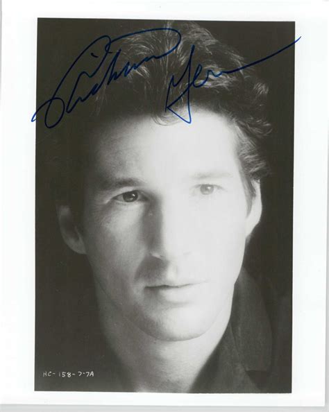 Aacs Autographs Richard Gere Autographed Glossy 8x10 Photo