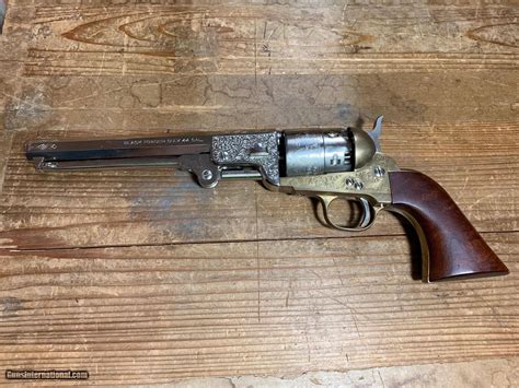 Pietta 1851 Colt Navy Revolver 44 Caliber