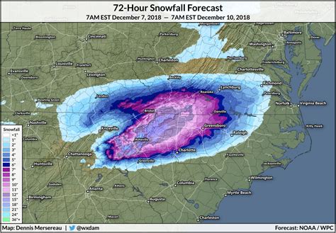 A Significant Disruptive Winter Storm Will Hit North Carolina This