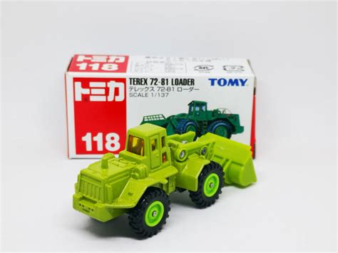 Tomica 118 Terex 72 81 Loader Mobile Garage Hk