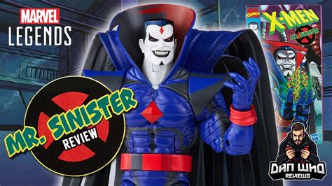 Marvel Legends X Men Vhs Mr Sinister 90s Animated Series Review Youtube