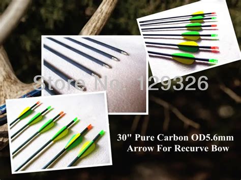 30 Archery Pure Carbon Arrow Sp 700 Practice Arrowtarget Arrow For